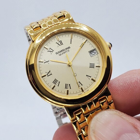 RARE Samsung Quartz Watch (Model BC-0640) - Sold As Is - Picture 2 of 11